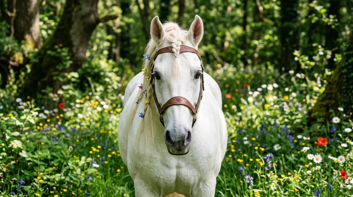 comment s'appelle le cheval dans raiponce
