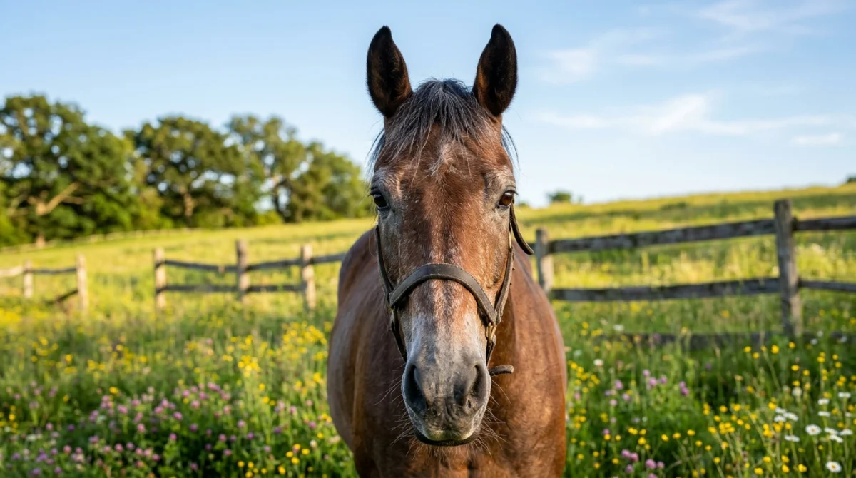 combien de temps vit un cheval
