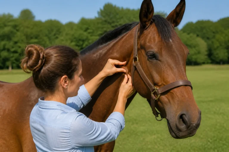 combien boit un cheval par jour